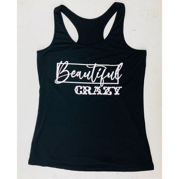 Beautiful Crazy Tank Top women’s size small ￼ - Picture 1 of 7